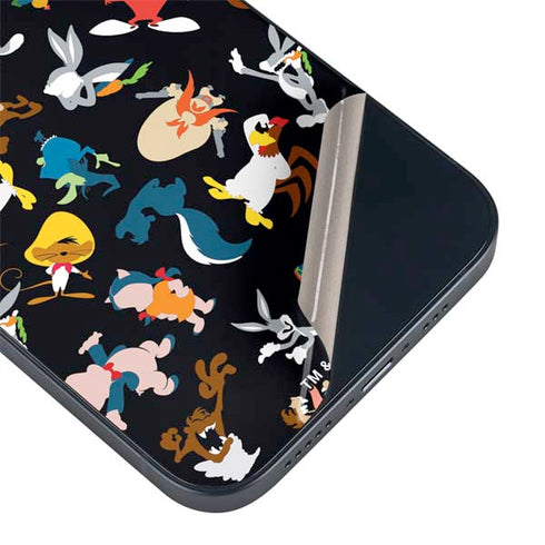 Looney Tunes Identity Pattern iPhone 14 Plus Skin